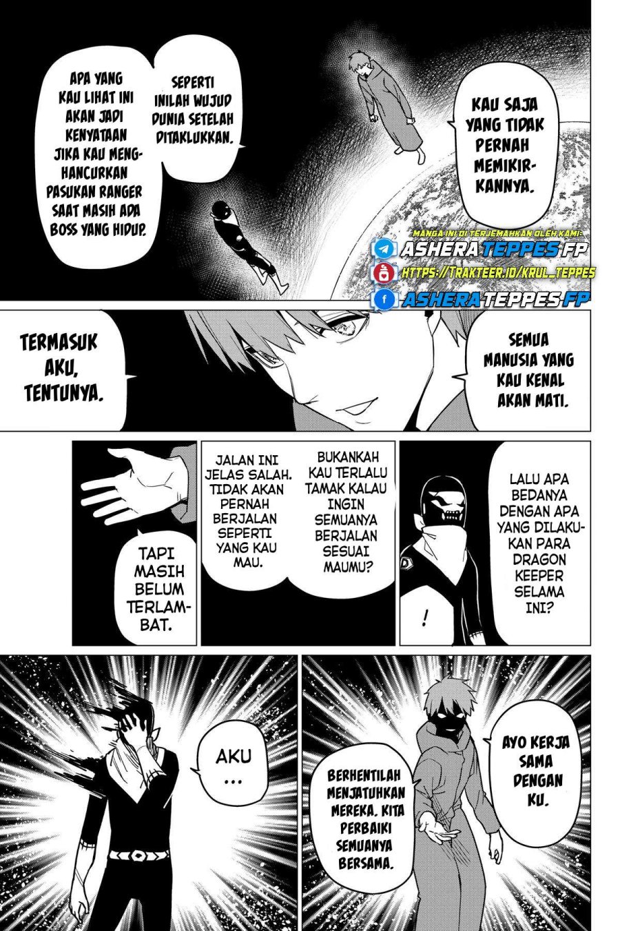 Ranger Reject (Sentai Daishikkaku) Chapter 43 Bahasa Indonesia