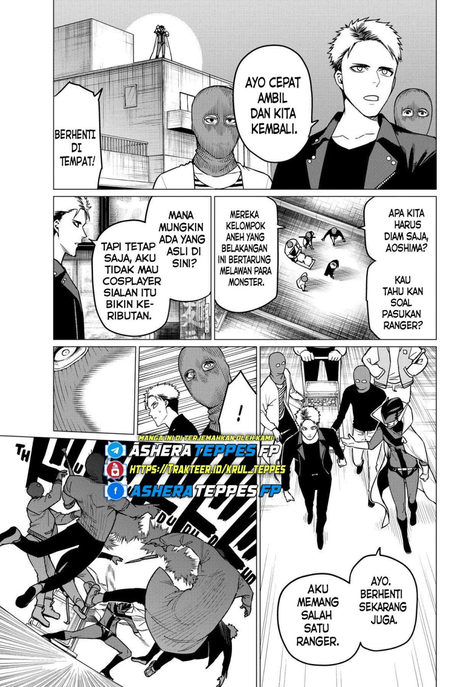 Ranger Reject (Sentai Daishikkaku) Chapter 47 Bahasa Indonesia