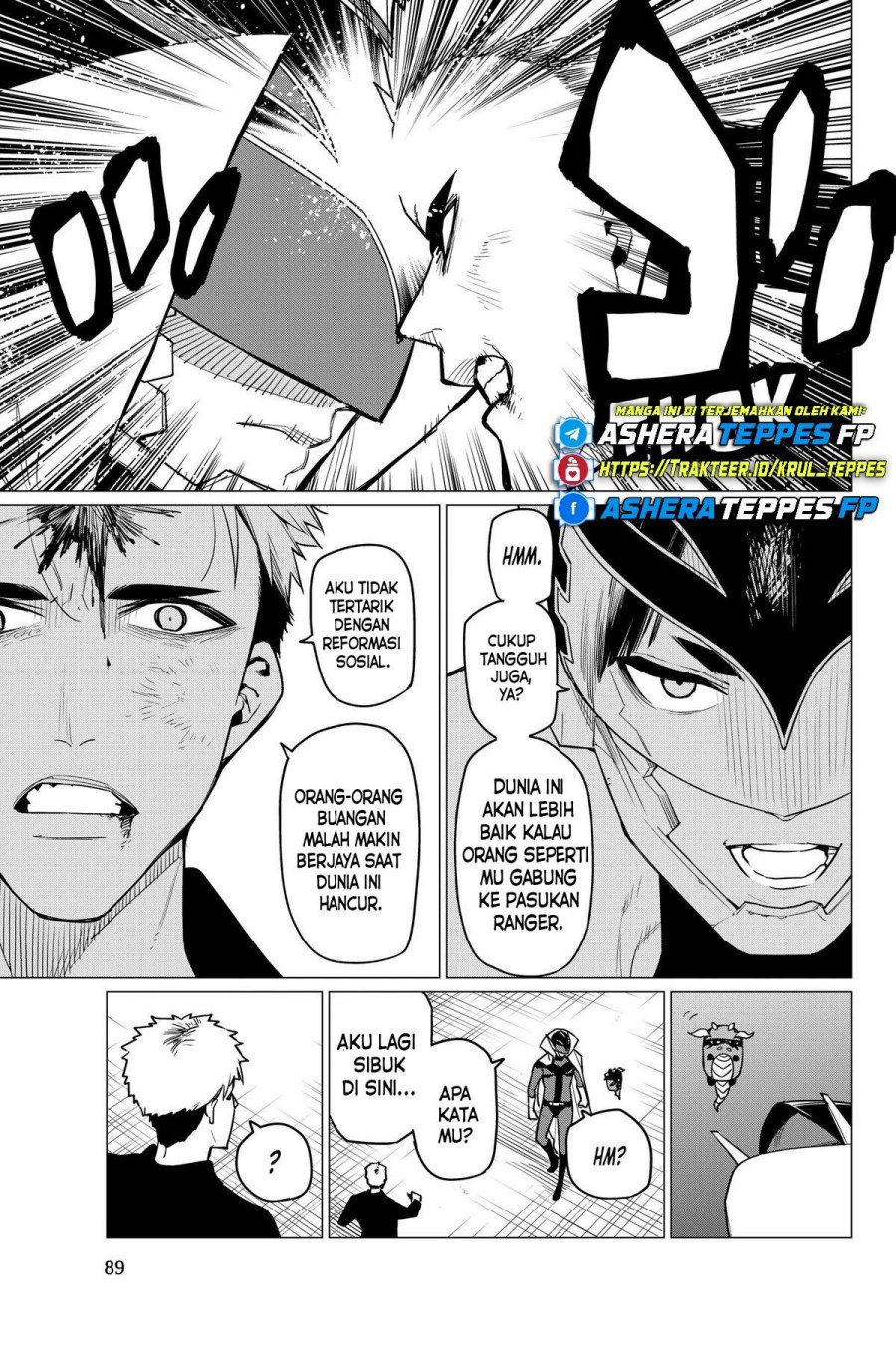 Ranger Reject (Sentai Daishikkaku) Chapter 47 Bahasa Indonesia