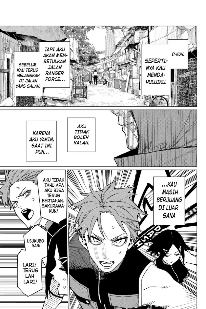 Ranger Reject (Sentai Daishikkaku) Chapter 53 Bahasa Indonesia