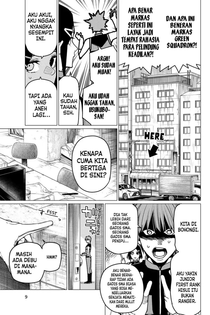 Ranger Reject (Sentai Daishikkaku) Chapter 53 Bahasa Indonesia