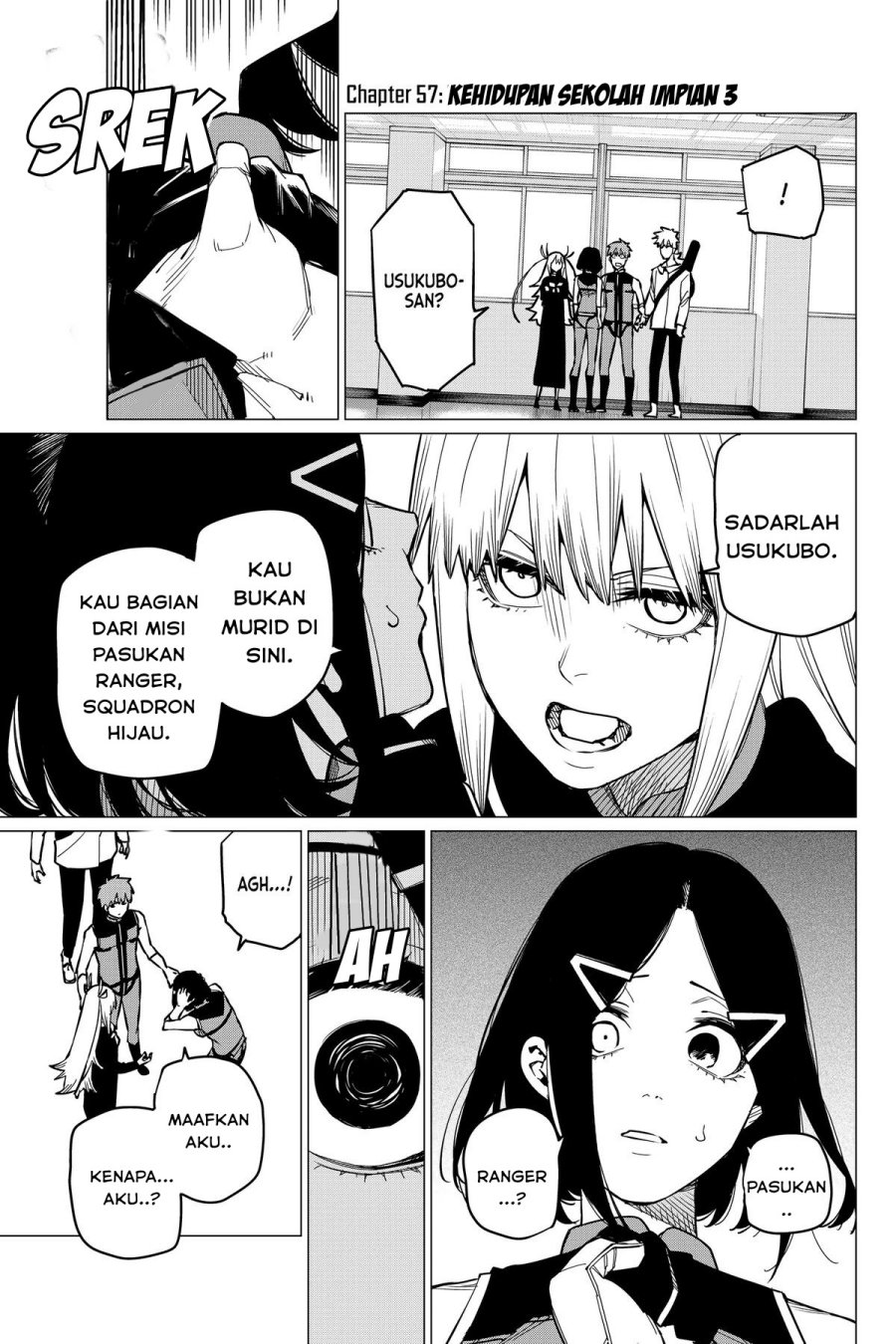 Ranger Reject (Sentai Daishikkaku) Chapter 57 Bahasa Indonesia
