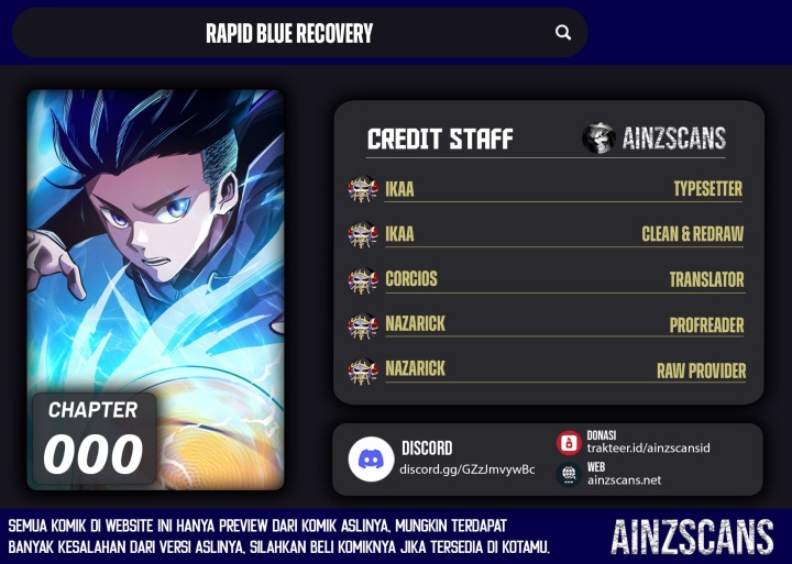 Rapid Blue Recovery chapter 0