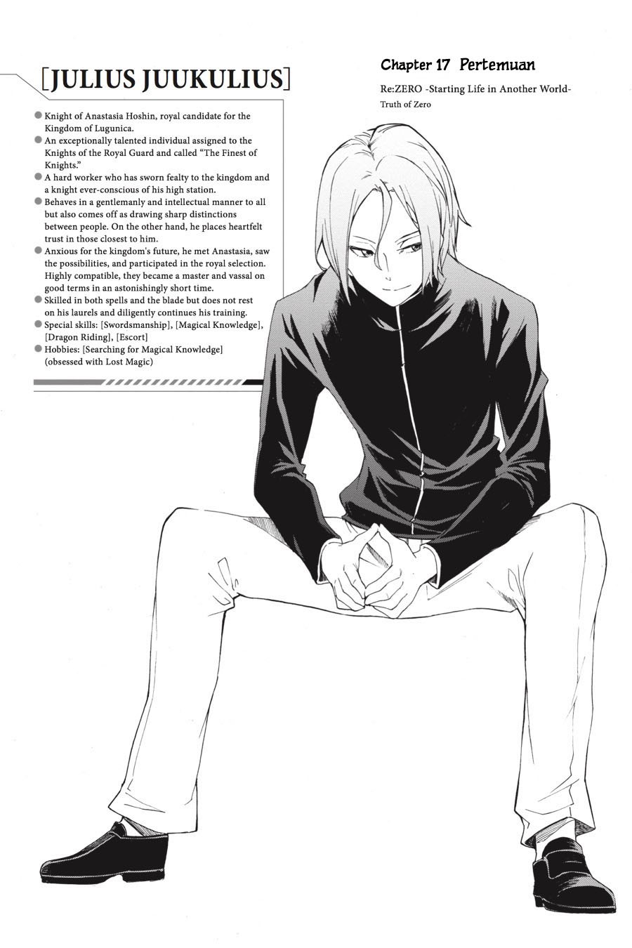 Re:Zero Kara Hajimeru Isekai Seikatsu – Daisanshou – Truth of Zero Chapter 17 Bahasa Indonesia