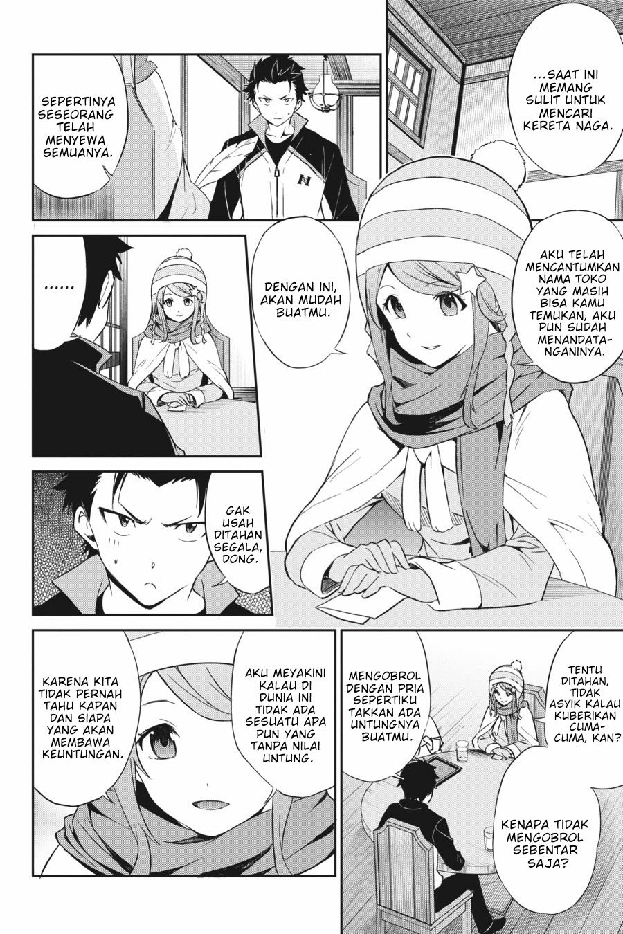 Re:Zero Kara Hajimeru Isekai Seikatsu – Daisanshou – Truth of Zero Chapter 17 Bahasa Indonesia