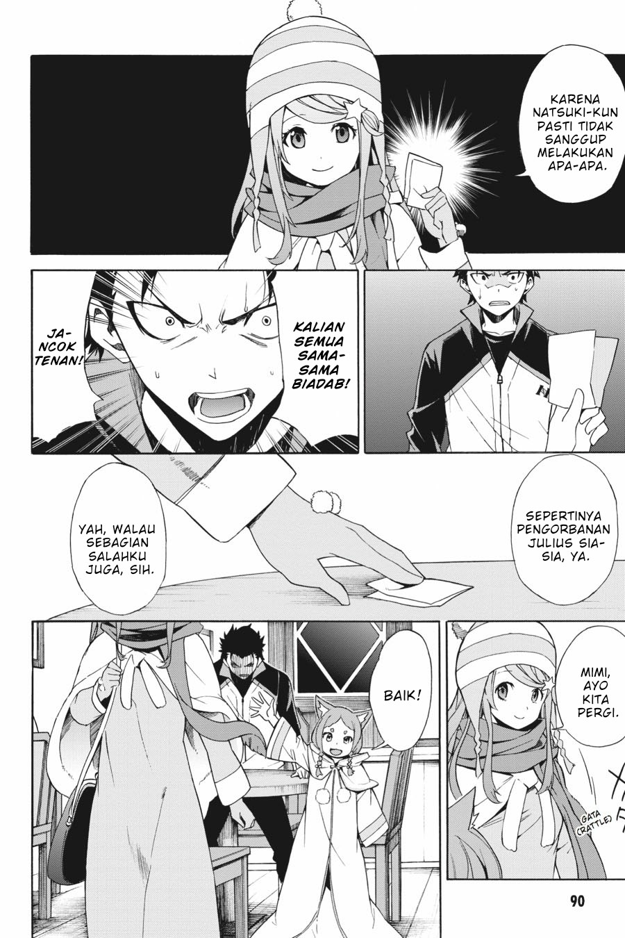 Re:Zero Kara Hajimeru Isekai Seikatsu – Daisanshou – Truth of Zero Chapter 17 Bahasa Indonesia