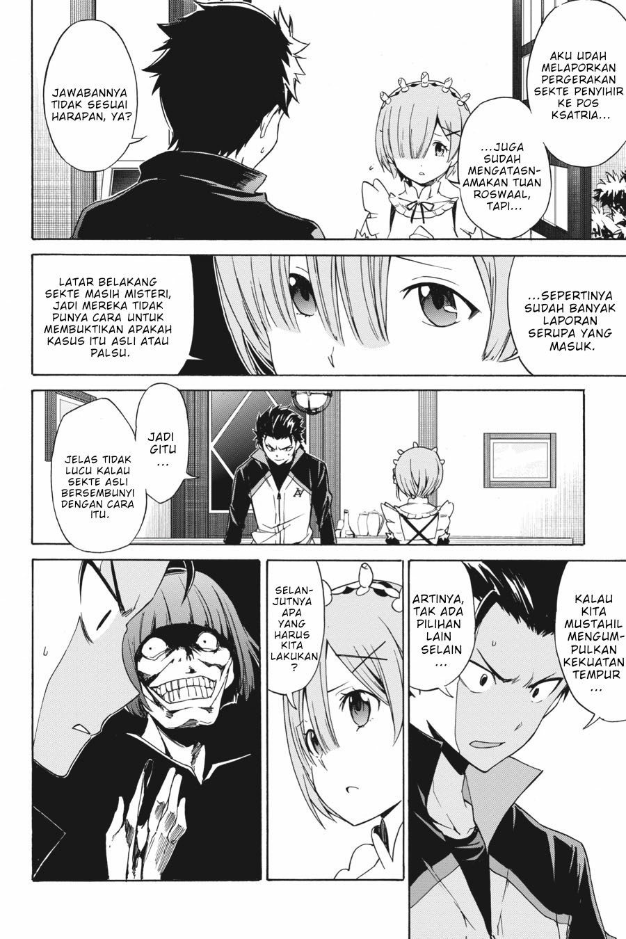 Re:Zero Kara Hajimeru Isekai Seikatsu – Daisanshou – Truth of Zero Chapter 17 Bahasa Indonesia