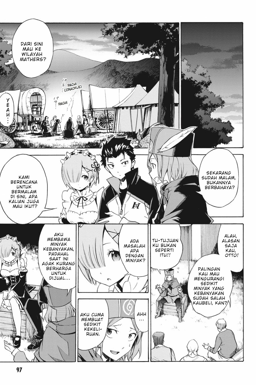 Re:Zero Kara Hajimeru Isekai Seikatsu – Daisanshou – Truth of Zero Chapter 17 Bahasa Indonesia
