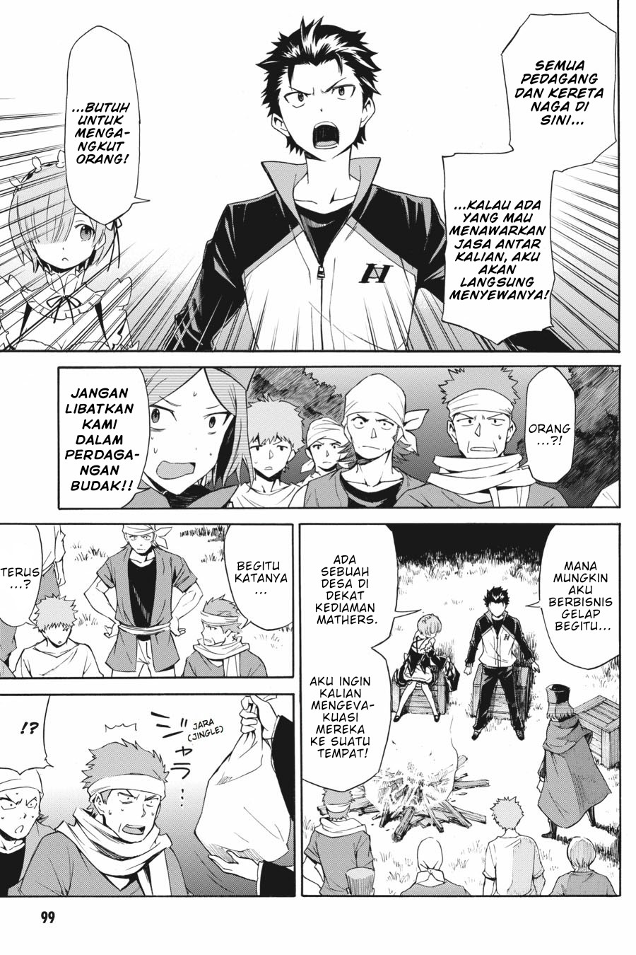 Re:Zero Kara Hajimeru Isekai Seikatsu – Daisanshou – Truth of Zero Chapter 17 Bahasa Indonesia
