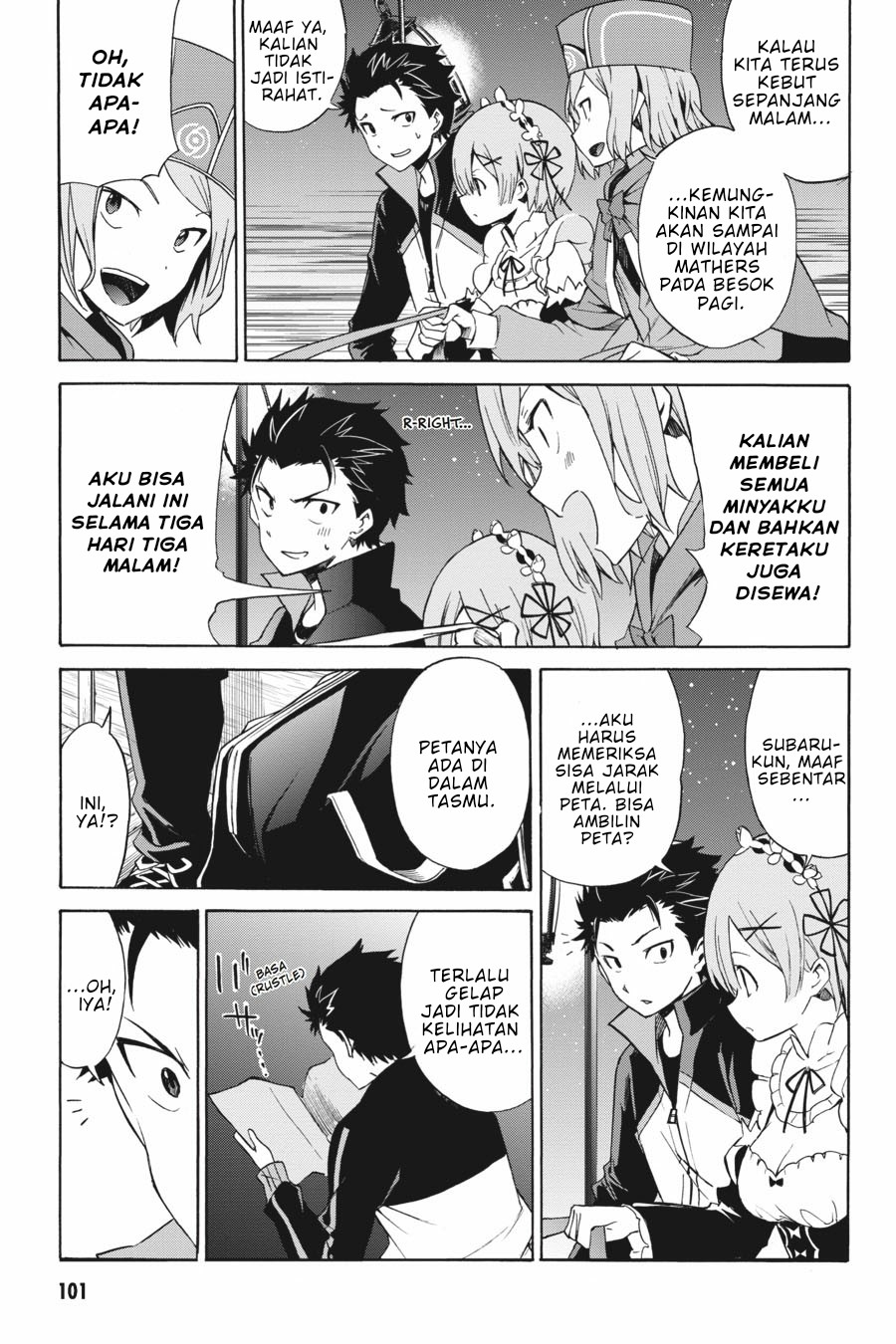 Re:Zero Kara Hajimeru Isekai Seikatsu – Daisanshou – Truth of Zero Chapter 17 Bahasa Indonesia
