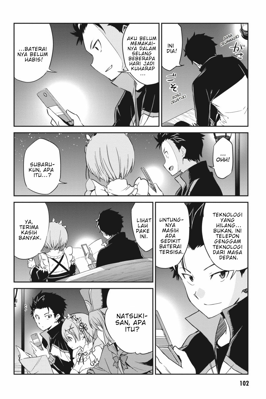 Re:Zero Kara Hajimeru Isekai Seikatsu – Daisanshou – Truth of Zero Chapter 17 Bahasa Indonesia