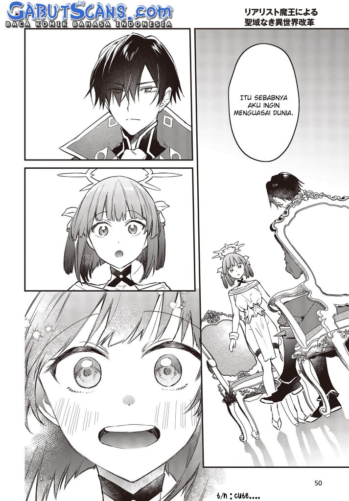 Realist Maou Niyoru Seiiki Naki Isekai Kaikaku chapter 38