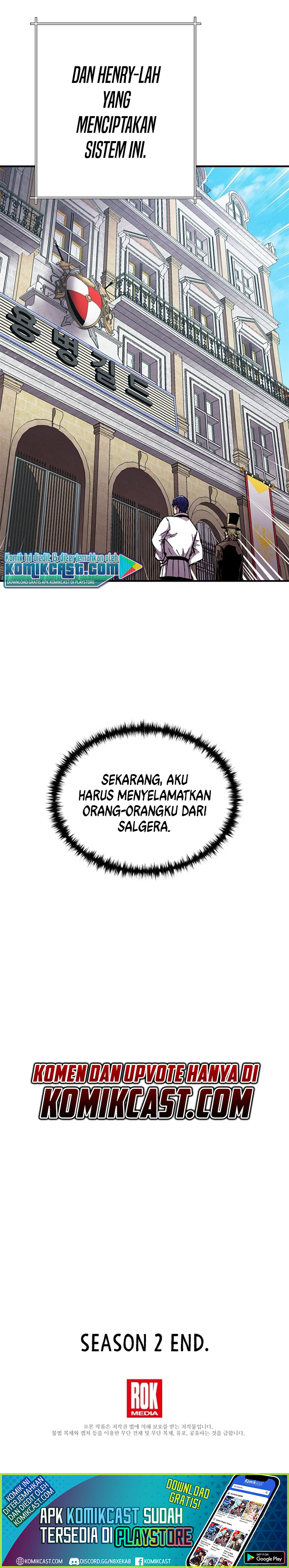 Rebirth of the 8-Circled Mage Chapter 60 Bahasa Indonesia