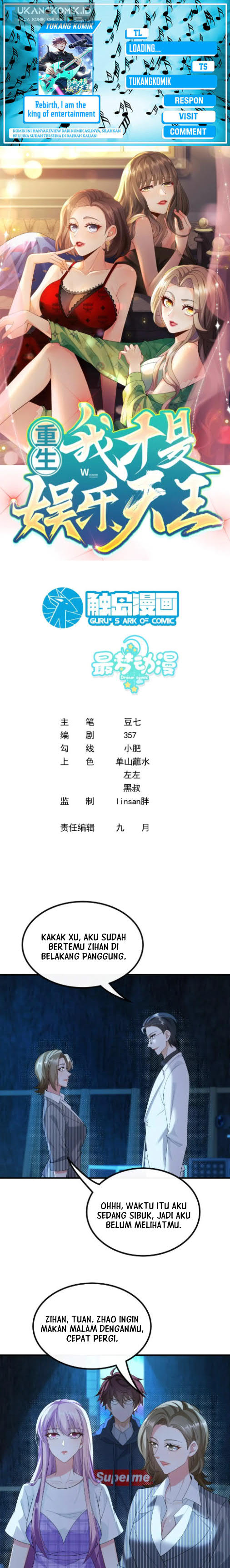 Rebirth I Am The King of Entertainment Chapter 54 Bahasa Indonesia