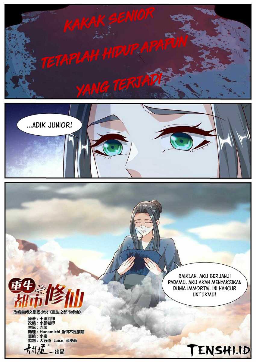 Rebirth Of The Urban Immortal Cultivator Bahasa Indonesia - Chapter Chapter 1027