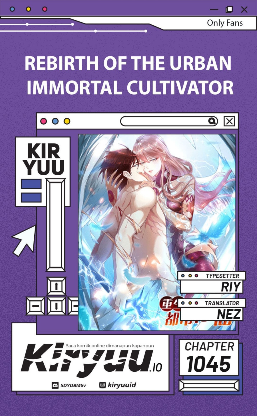 Rebirth Of The Urban Immortal Cultivator Chapter 1045 Bahasa Indonesia