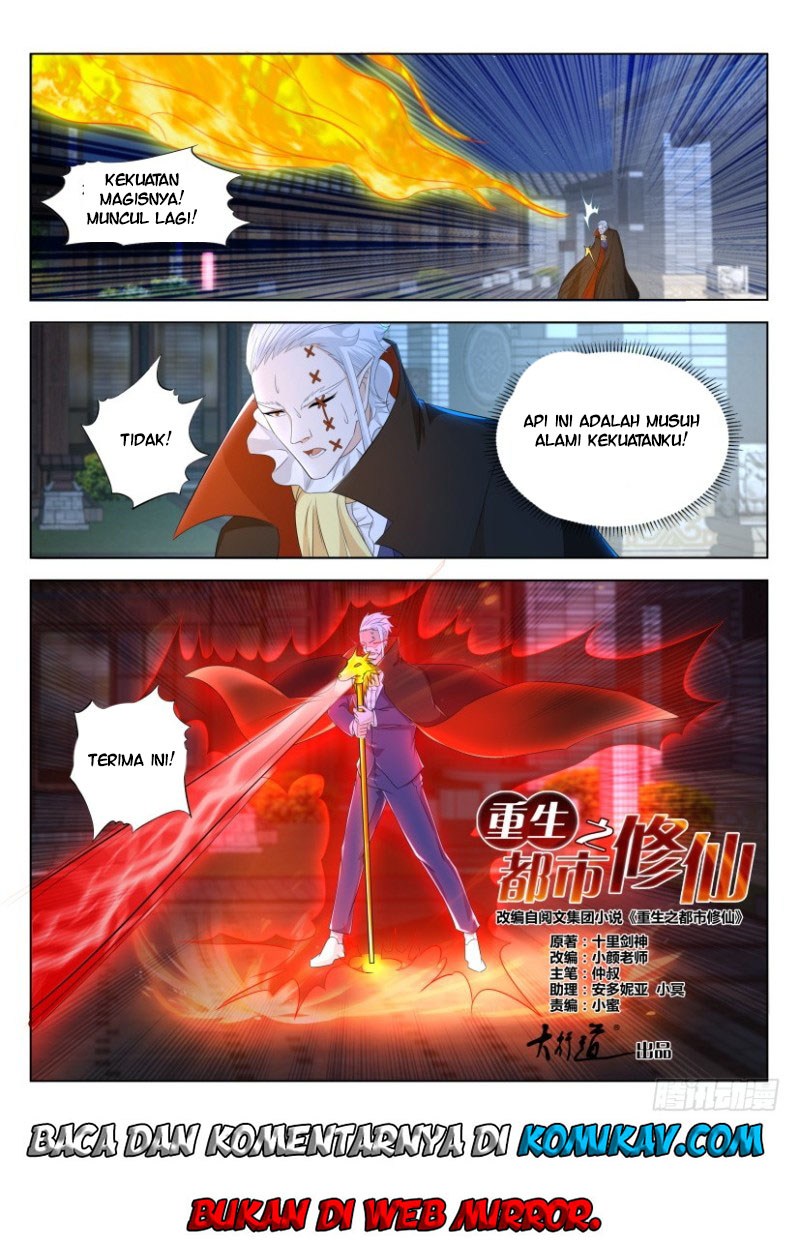 Rebirth Of The Urban Immortal Cultivator Bahasa Indonesia - Chapter Chapter 308