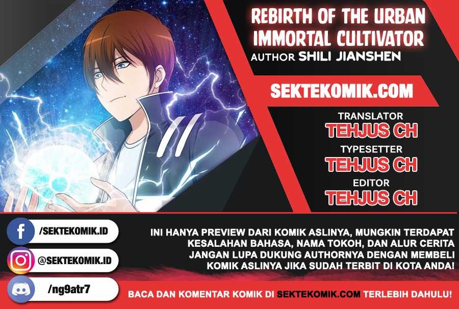 Rebirth Of The Urban Immortal Cultivator chapter 446