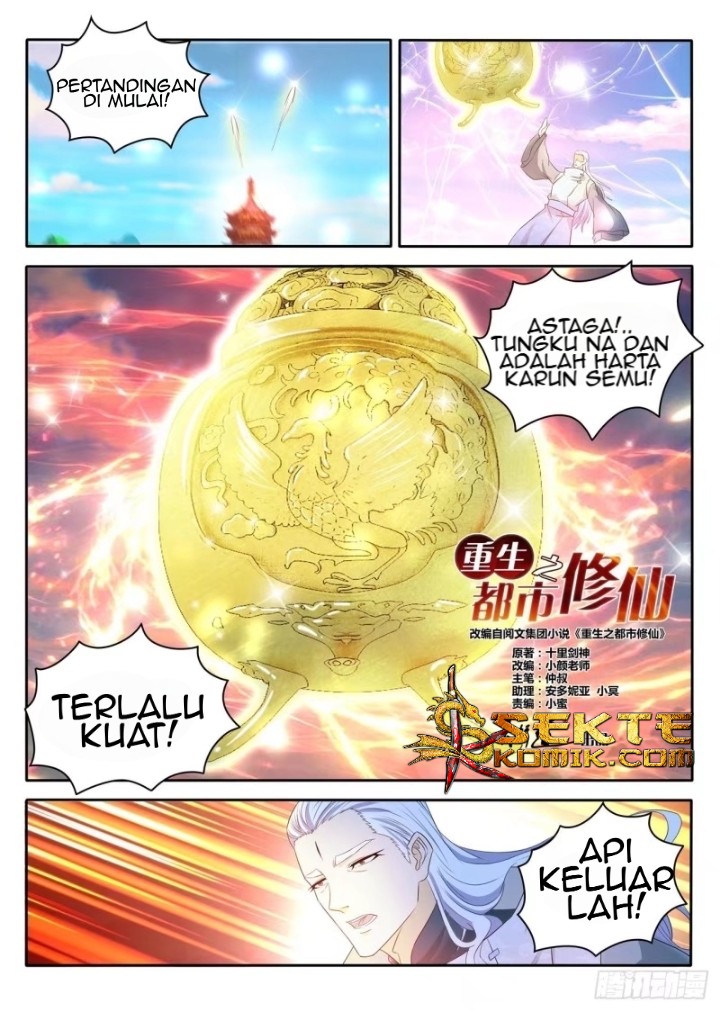 Rebirth Of The Urban Immortal Cultivator Chapter 476 Bahasa Indonesia