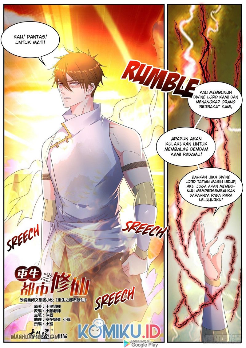 Rebirth Of The Urban Immortal Cultivator Chapter 547 Bahasa Indonesia