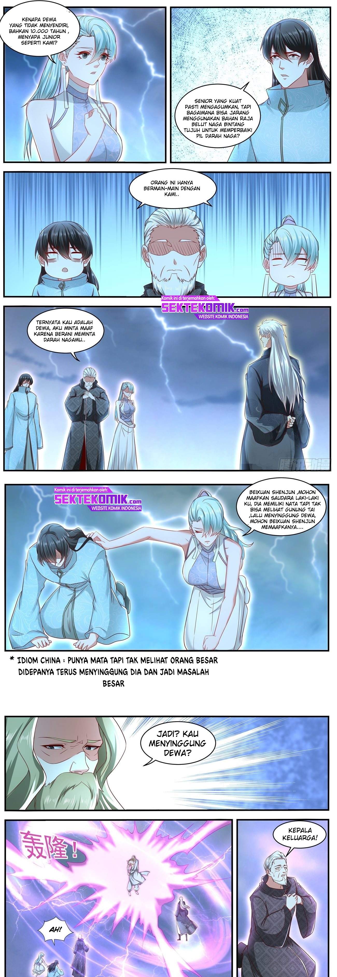 Rebirth Of The Urban Immortal Cultivator Bahasa Indonesia - Chapter Chapter 636