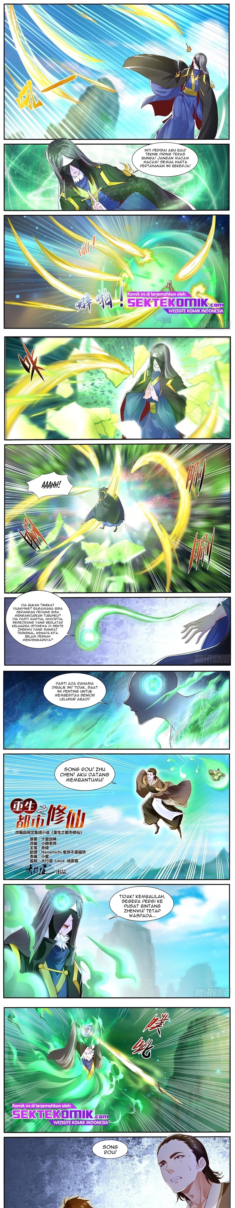 Rebirth Of The Urban Immortal Cultivator Bahasa Indonesia - Chapter Chapter 696