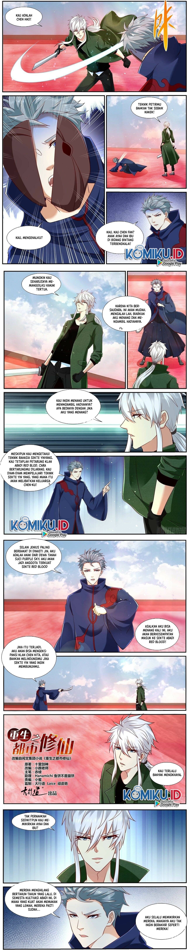 Rebirth Of The Urban Immortal Cultivator chapter 786