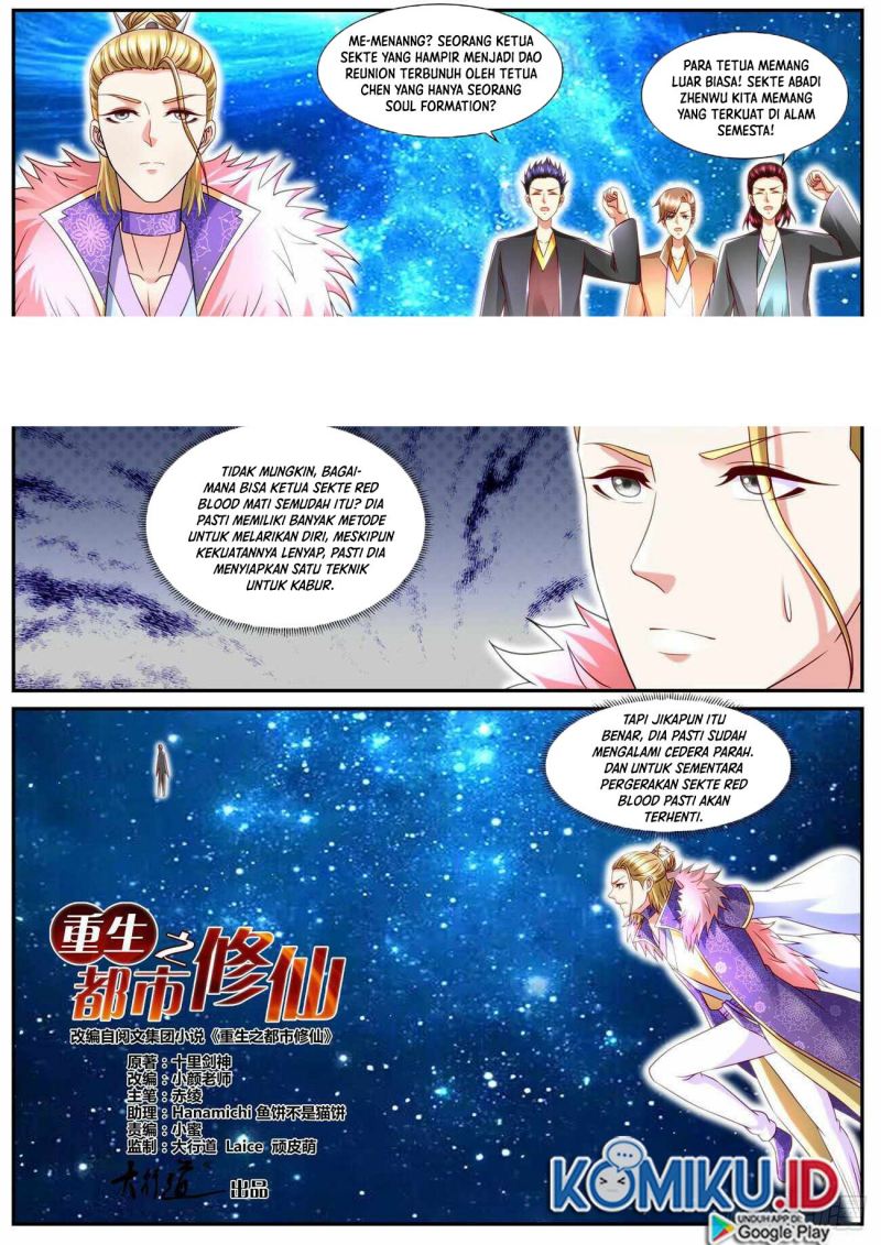Rebirth Of The Urban Immortal Cultivator Bahasa Indonesia - Chapter Chapter 853