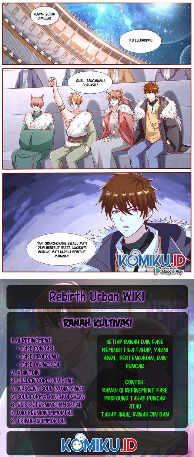 Rebirth Of The Urban Immortal Cultivator Chapter 902 Bahasa Indonesia