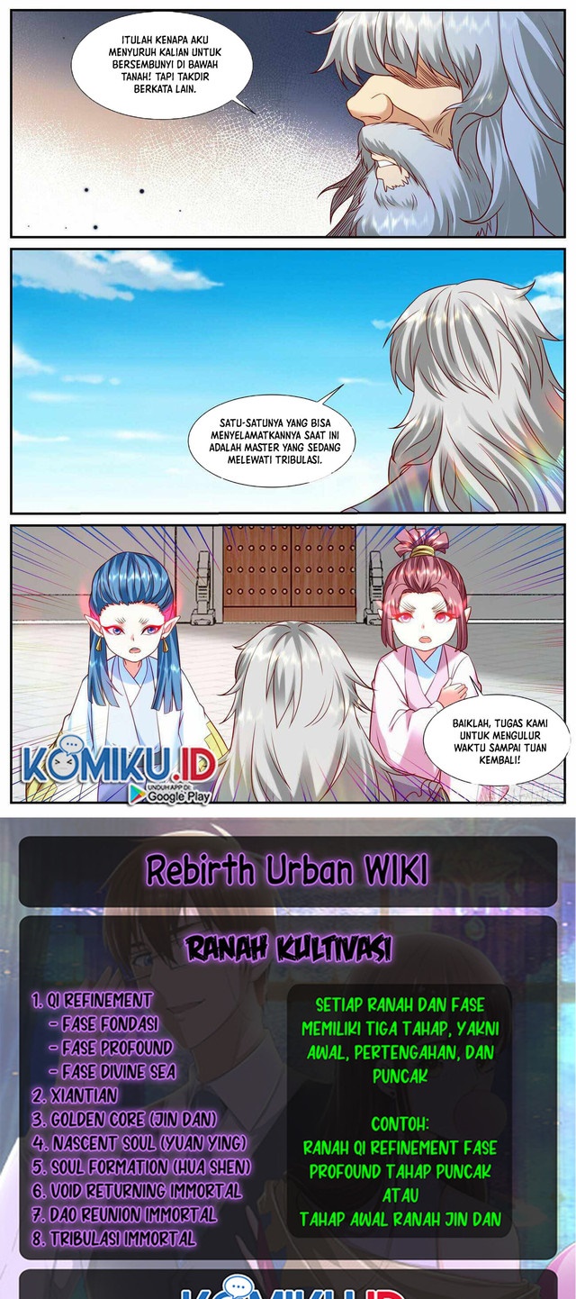 Rebirth Of The Urban Immortal Cultivator Bahasa Indonesia - Chapter Chapter 906