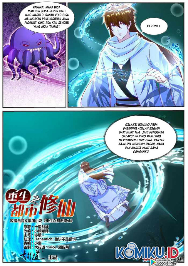 Rebirth Of The Urban Immortal Cultivator Bahasa Indonesia - Chapter Chapter 911