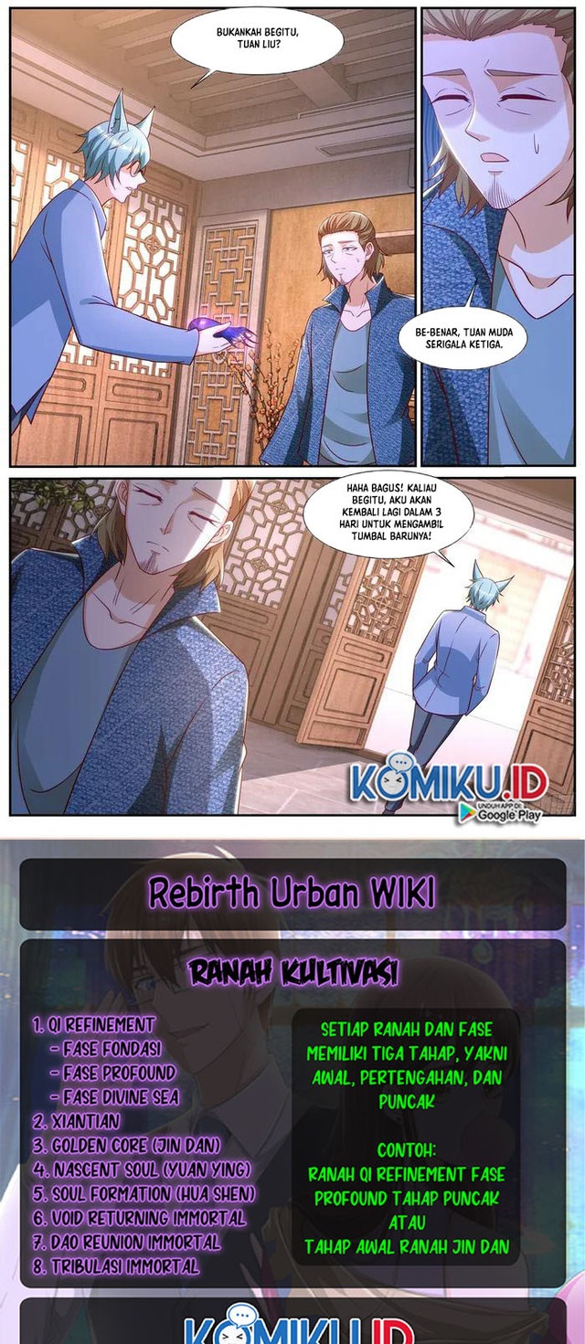 Rebirth Of The Urban Immortal Cultivator Bahasa Indonesia - Chapter Chapter 911
