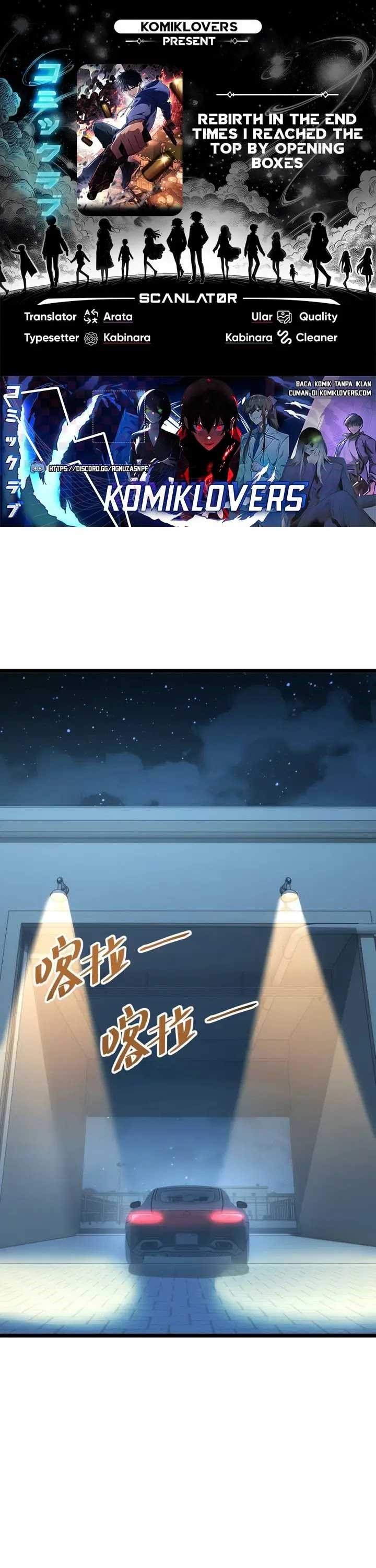 Rebirth in the Apocalypse: I Reach the Top by Opening Boxes chapter 8