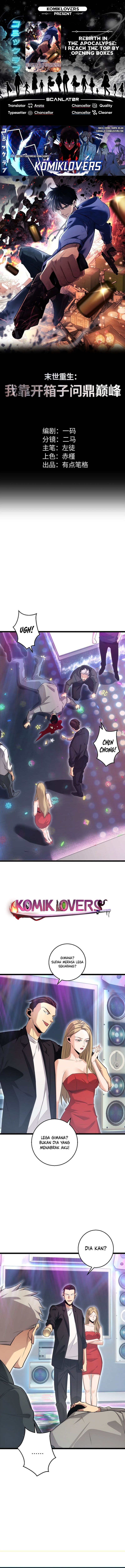 Rebirth in the Apocalypse: I Reach the Top by Opening Boxes chapter 9