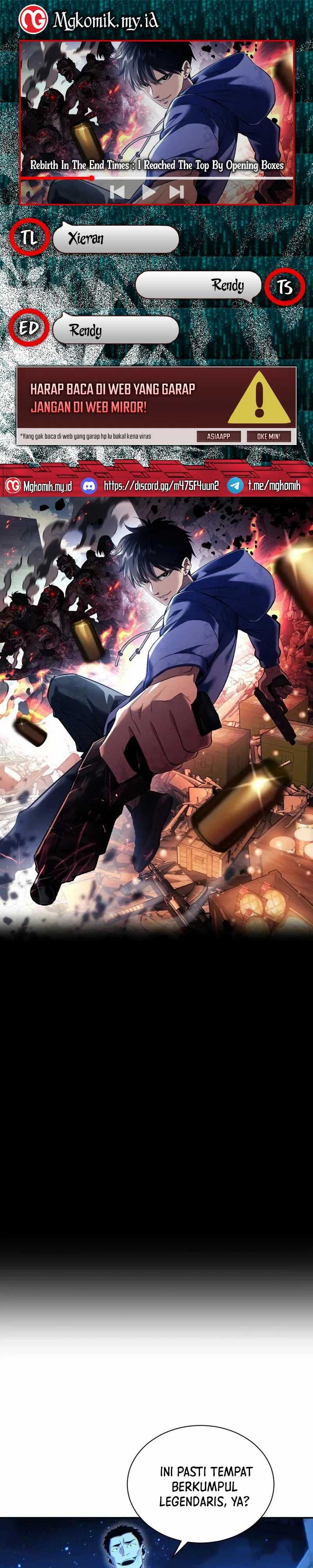 Rebirth in the Apocalypse: I Reach the Top by Opening Boxes chapter 61