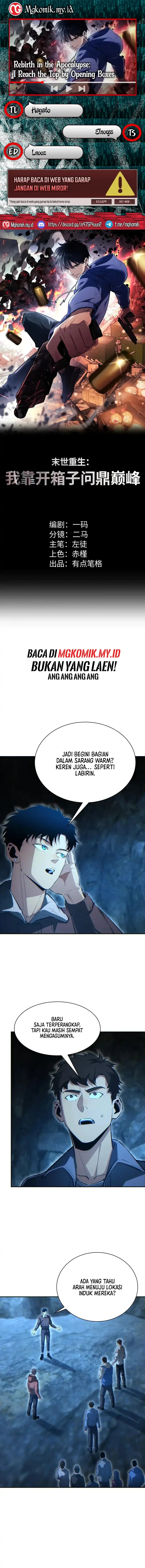 Rebirth in the Apocalypse: I Reach the Top by Opening Boxes chapter 72