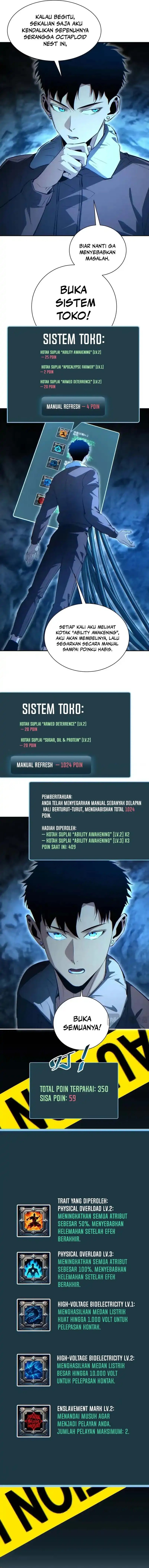 Rebirth in the Apocalypse: I Reach the Top by Opening Boxes Chapter 74 Bahasa Indonesia