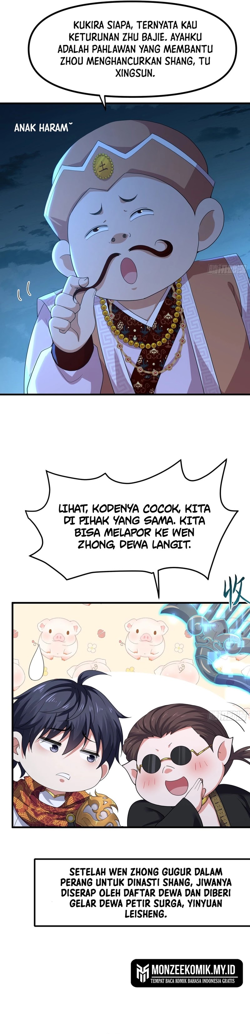Rebirth of King Zhou: Don’t Be a Villain Chapter 39 Bahasa Indonesia