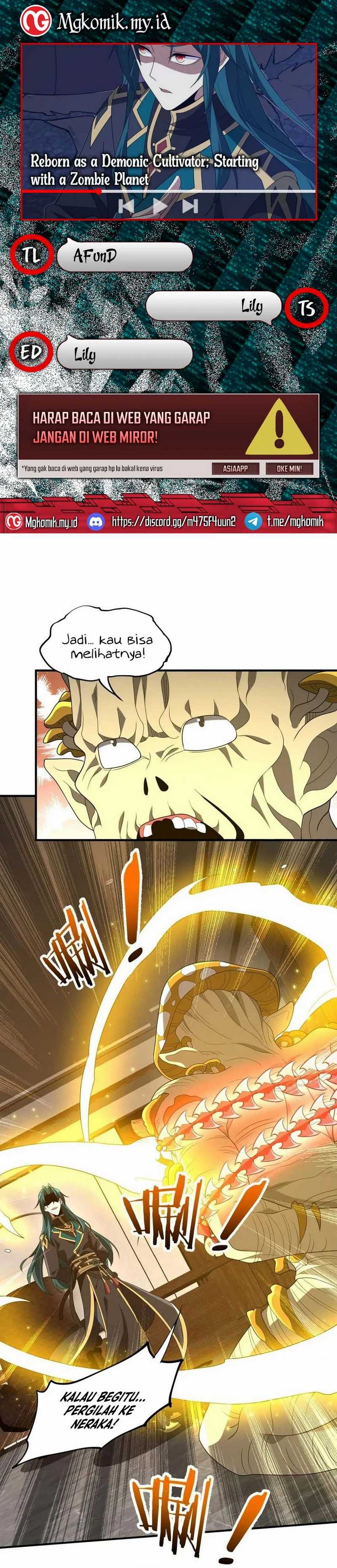 Rebirth of a Dark Mage: Unveiling a Zombie Planet from the Start Chapter 28 Bahasa Indonesia