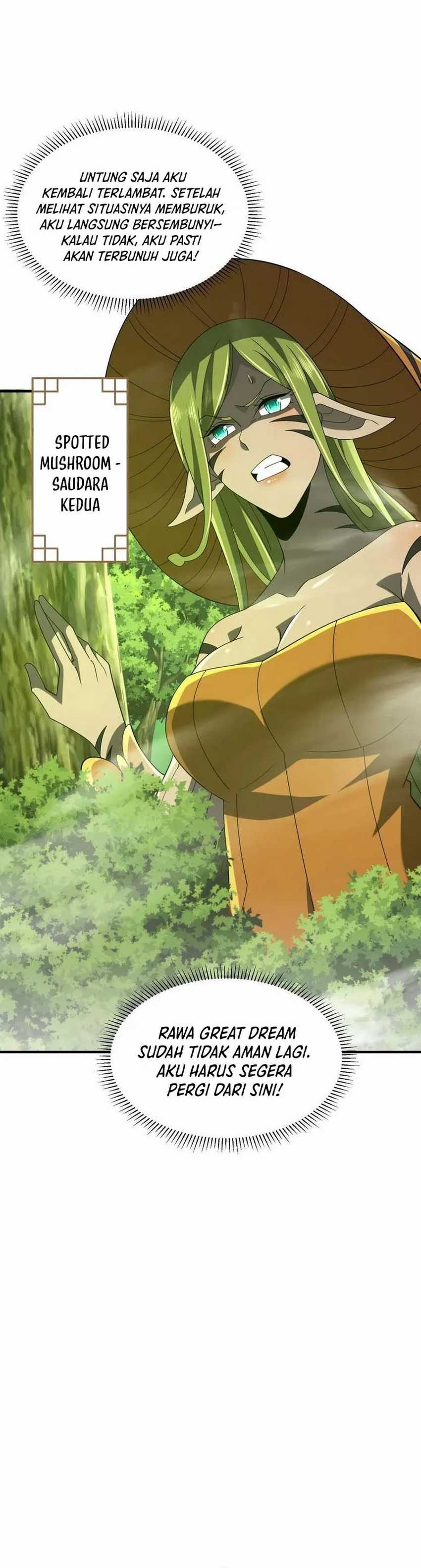 Rebirth of a Dark Mage: Unveiling a Zombie Planet from the Start Chapter 28 Bahasa Indonesia