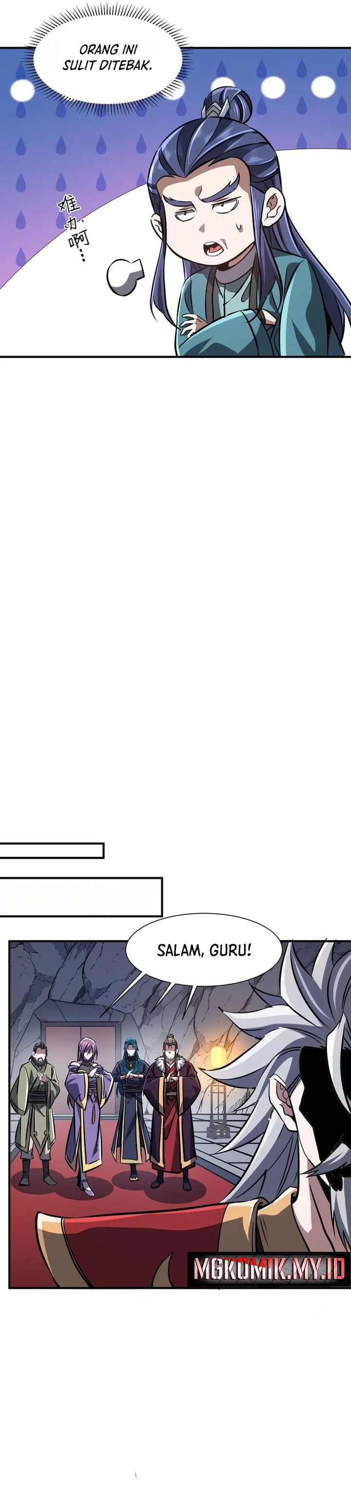 Rebirth of a Dark Mage: Unveiling a Zombie Planet from the Start Chapter 35 Bahasa Indonesia