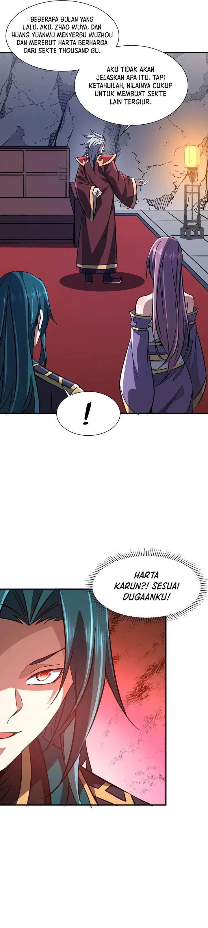 Rebirth of a Dark Mage: Unveiling a Zombie Planet from the Start Chapter 35 Bahasa Indonesia