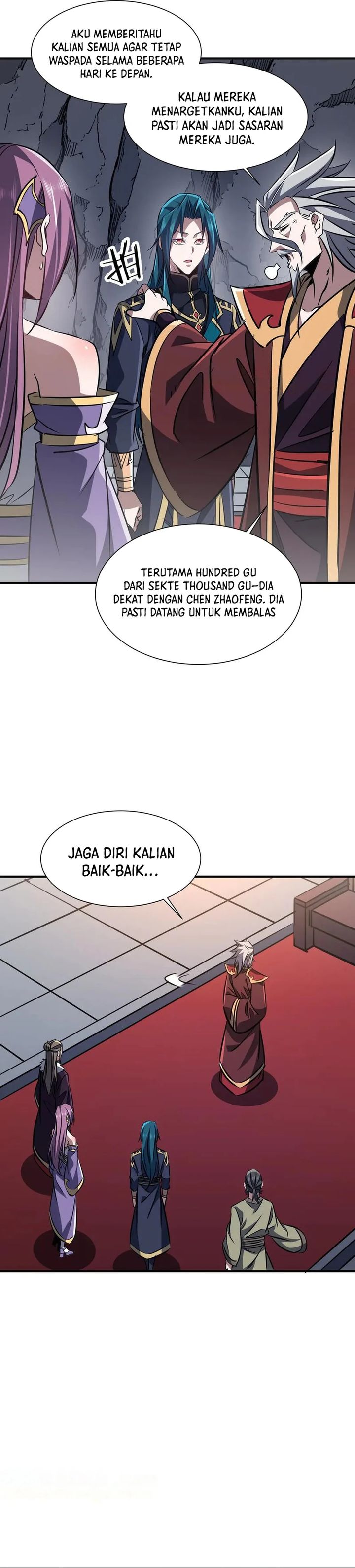 Rebirth of a Dark Mage: Unveiling a Zombie Planet from the Start Chapter 35 Bahasa Indonesia