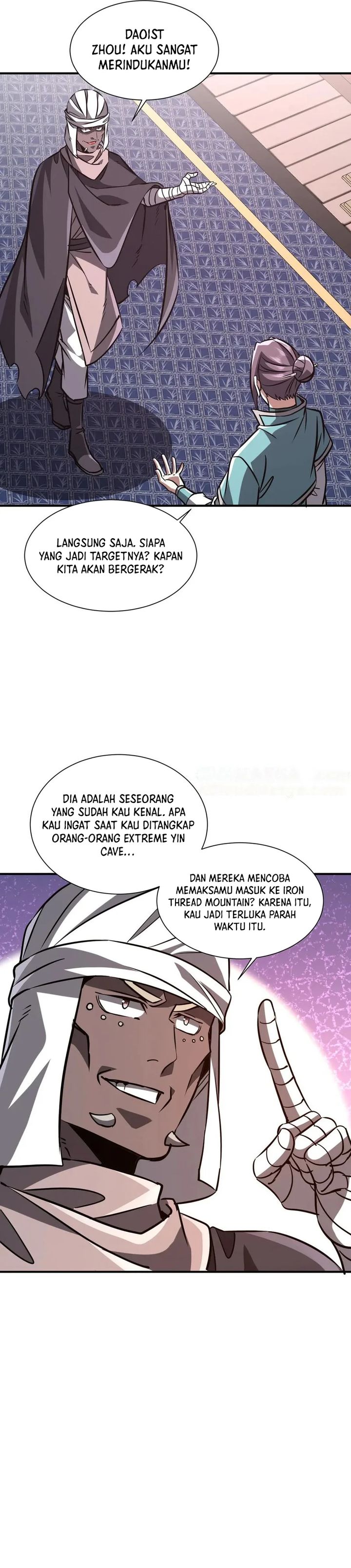Rebirth of a Dark Mage: Unveiling a Zombie Planet from the Start Chapter 35 Bahasa Indonesia