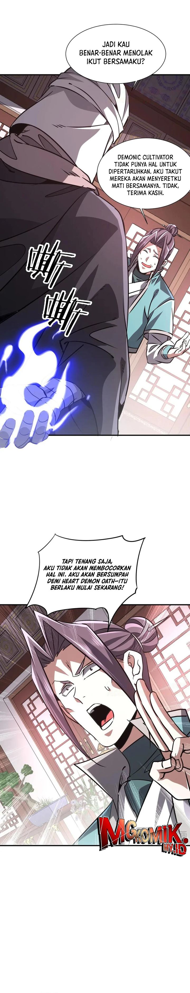 Rebirth of a Dark Mage: Unveiling a Zombie Planet from the Start Chapter 35 Bahasa Indonesia