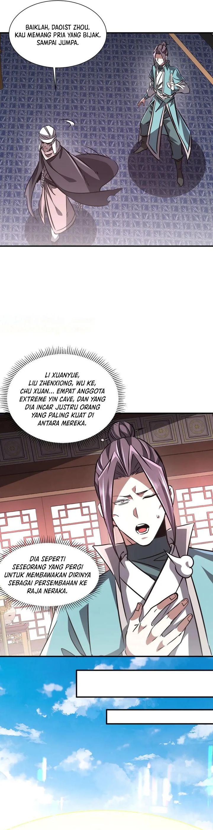 Rebirth of a Dark Mage: Unveiling a Zombie Planet from the Start Chapter 35 Bahasa Indonesia