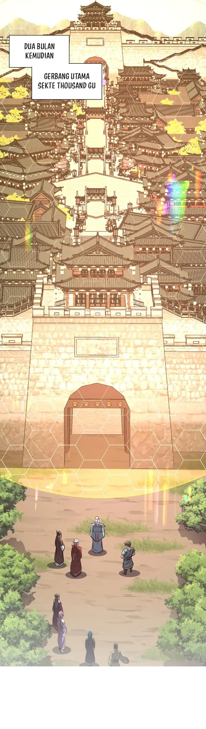 Rebirth of a Dark Mage: Unveiling a Zombie Planet from the Start Chapter 35 Bahasa Indonesia