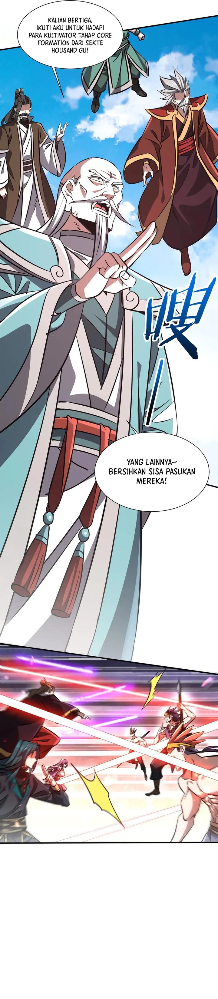 Rebirth of a Dark Mage: Unveiling a Zombie Planet from the Start Chapter 35 Bahasa Indonesia
