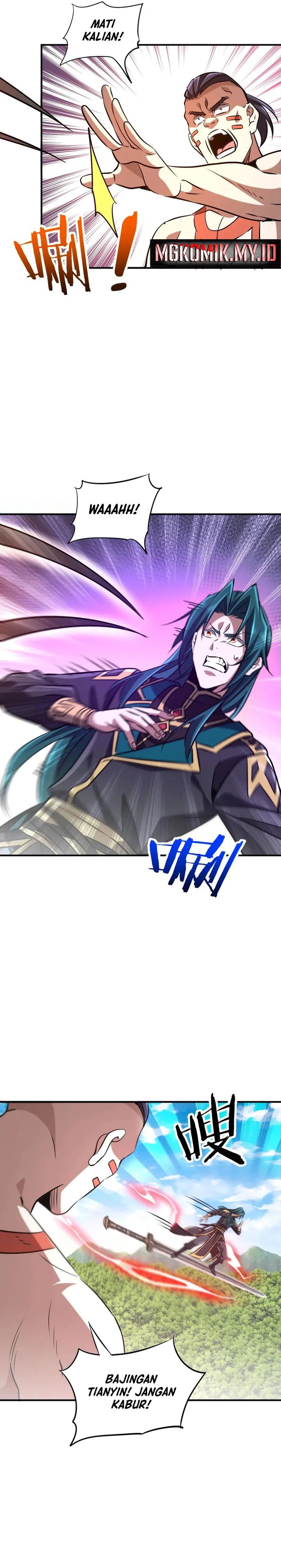 Rebirth of a Dark Mage: Unveiling a Zombie Planet from the Start Chapter 35 Bahasa Indonesia