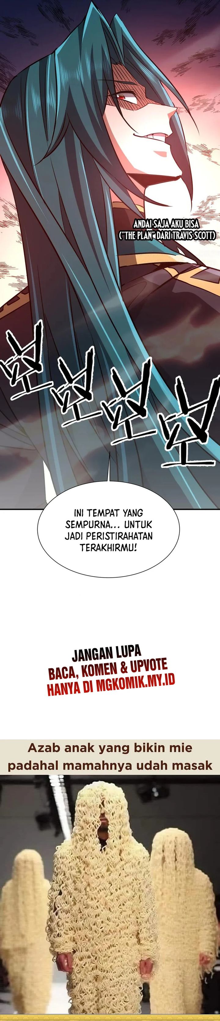 Rebirth of a Dark Mage: Unveiling a Zombie Planet from the Start Chapter 35 Bahasa Indonesia